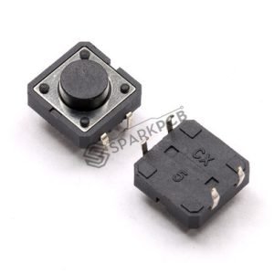 12x12x7.5 mm 4-Pin Tactile Button Switch