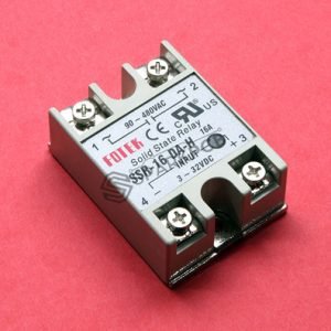 SSR Solid State Relay 90-480V AC 16A